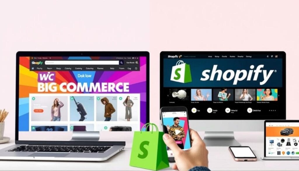 BigCommerce و Shopify